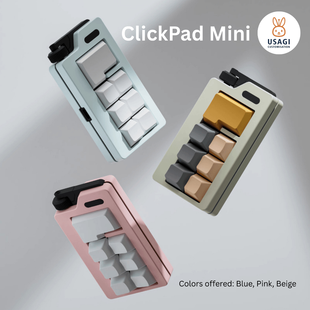 [SG Local Stock] ClickPad Mini – Mechanical Fidget Keypad | Blue | Pink ...