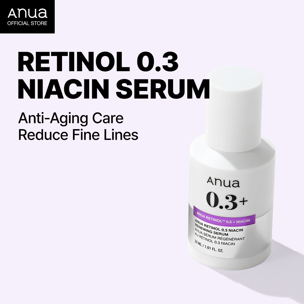 Anua Official] Nano Retinol 0.3% + Niacin Renewing Serum 30ml