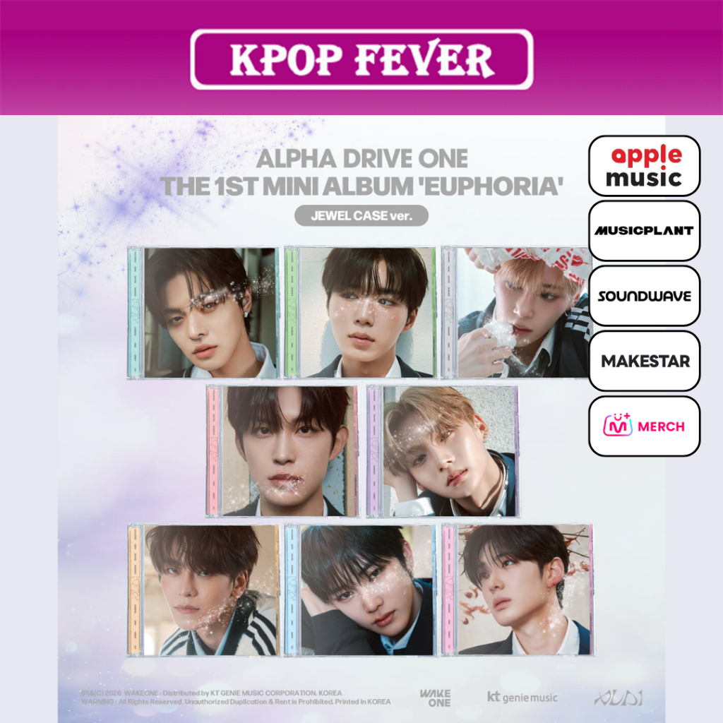 ALPHA DRIVE ONE (ALD1) [EUPHORIA] JEWEL CASE ver. / 1st Mini Album