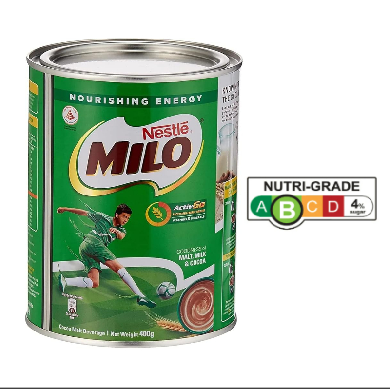 Milo Activ-Go Regular Powder Tin, 400g ( Expired Aug 2026) | Shopee ...