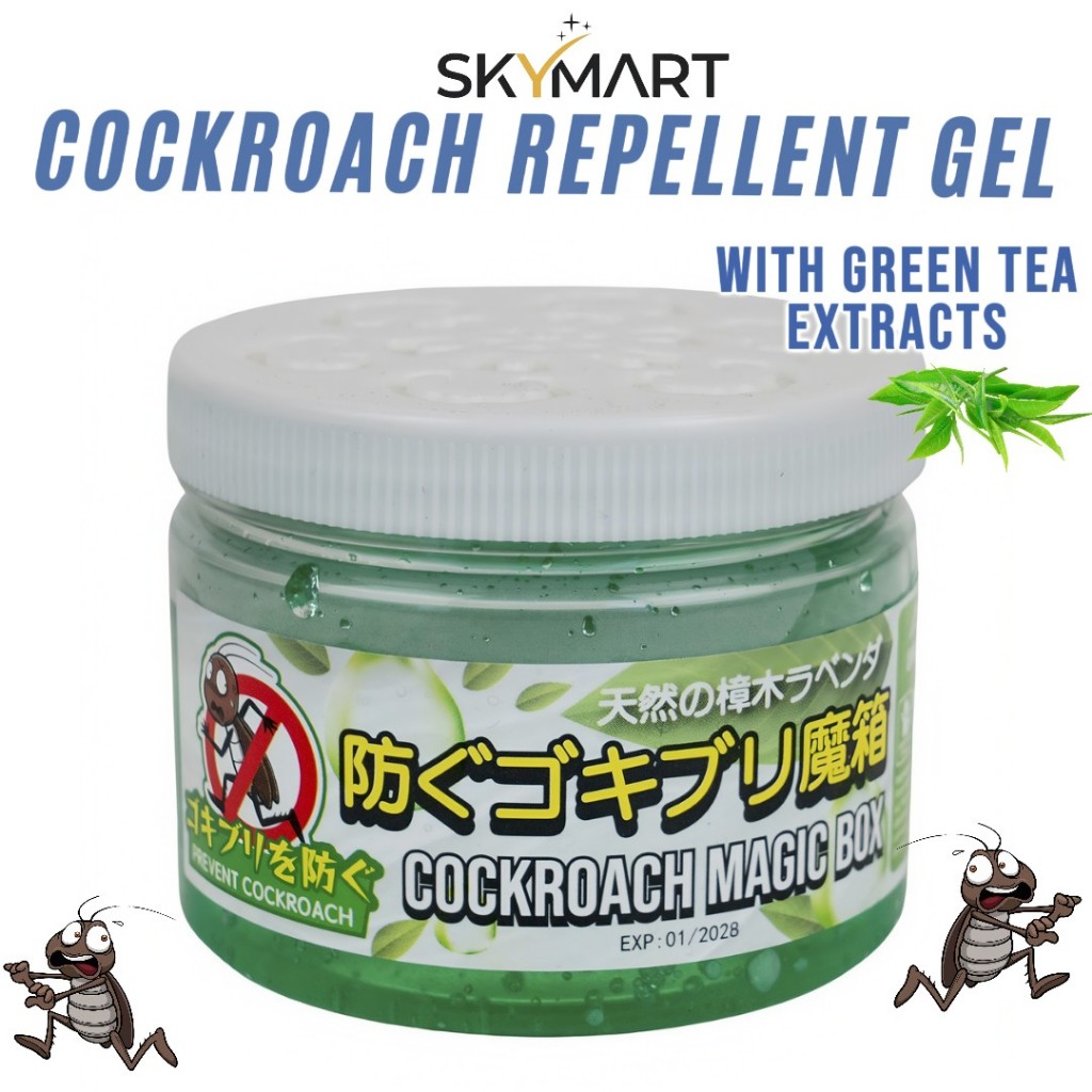 Cockroach Magic Box | Natural Cockroach Repellent | Long-Lasting Anti ...