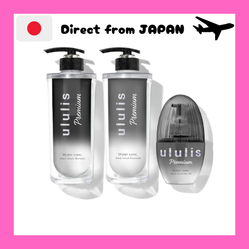 ululis | Premium Water Conc Black Serum [Shampoo / Treatment / Hair Oil ...