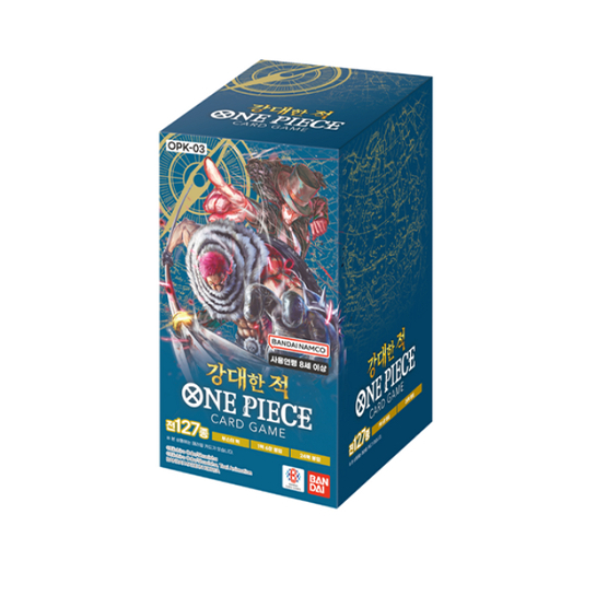 ONE PIECE] TCG Card Booster Pack  OPK-03: Pillars Of Strength (Korean  Ver.) | Sealed Booster Box / Trading Card Game | Shopee Singapore
