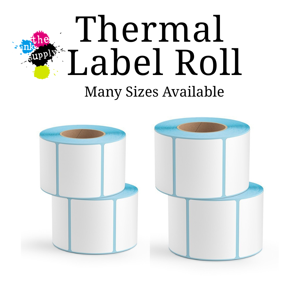 Thermal Label Sticker Roll – Adhesive Shipping & AWB Stickers for ...