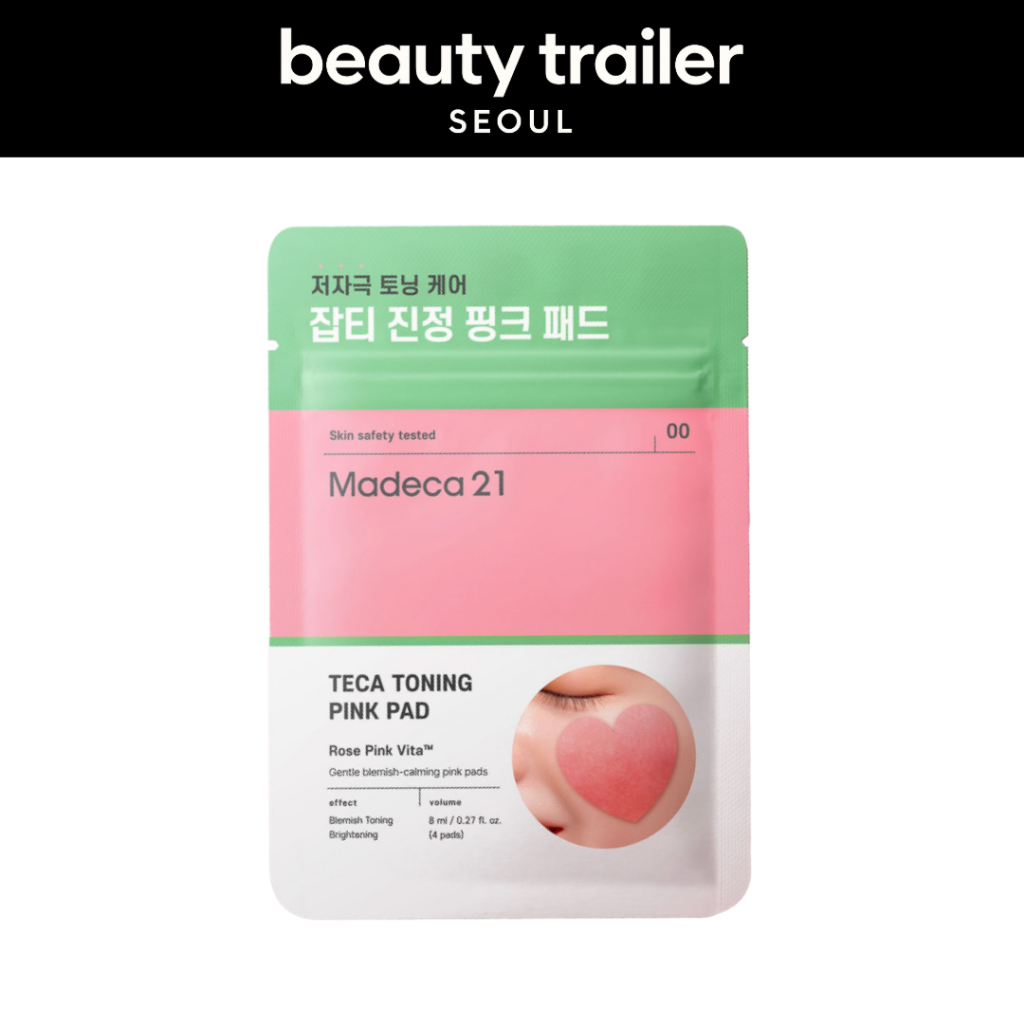 [Madeca 21] TECA Toning Pink Pad (4 Sheets) - Korea Daiso Version ...