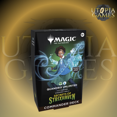 MTG Magic the Gathering Secrets of Strixhaven Commander Deck Quandrix  Unlimited | Shopee Singapore