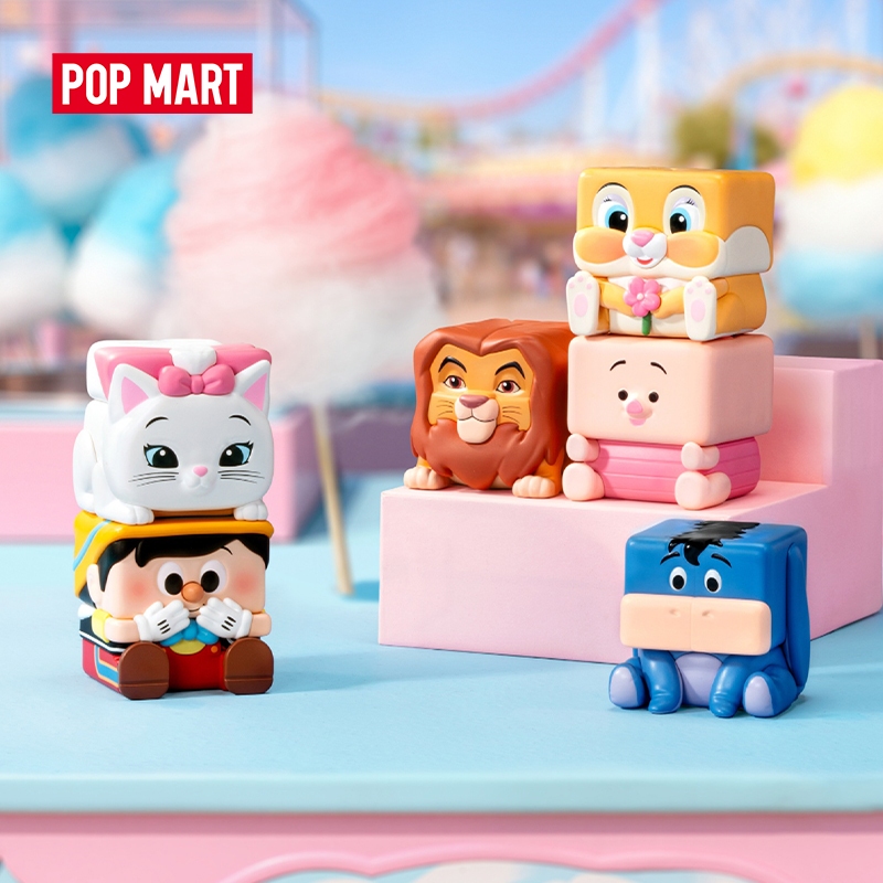 未開封 POP MART ディズニー POP CUBE1＆2 2BOXセット POP MART Disney Classics POP CUBE-2 Series Figures Blind Box