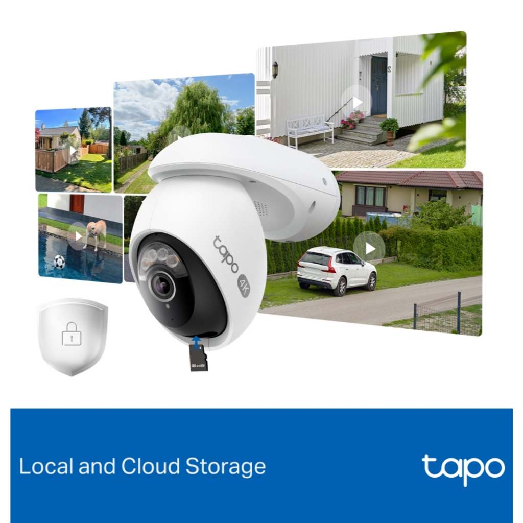 TP-Link TAPO C560WS 4K/8MP Outdoor Pan/Tilt CCTV Security WiFi