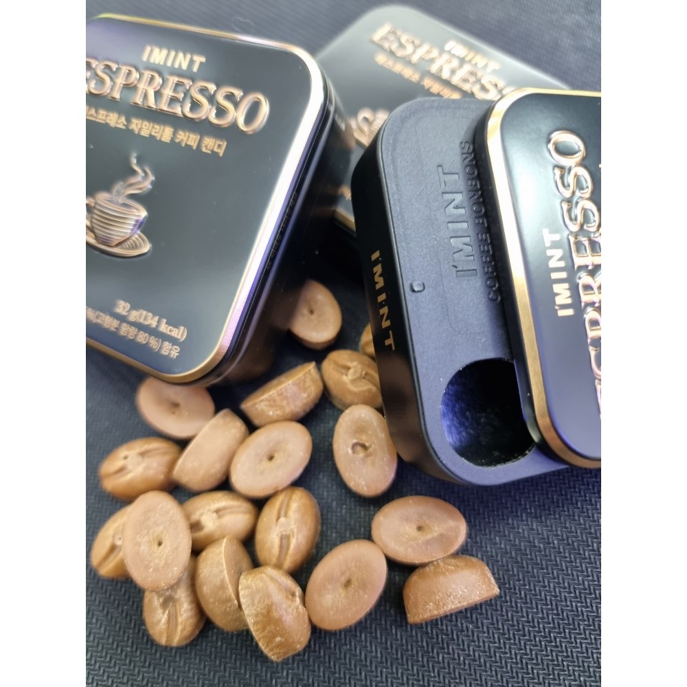I'MINT] Espresso Xylitol Coffee Candy 32g/Korea, 87.5% Xylitol, 5