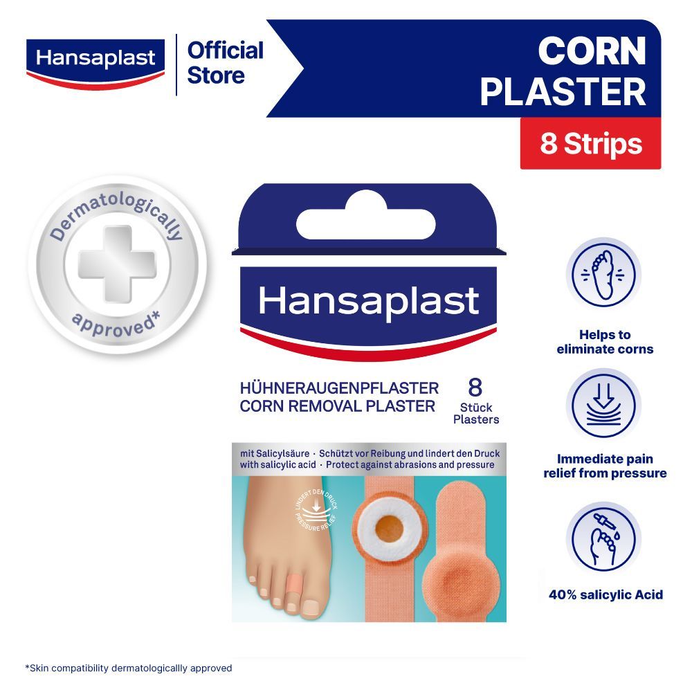 Hansaplast Corn Plaster 8's | Shopee Singapore