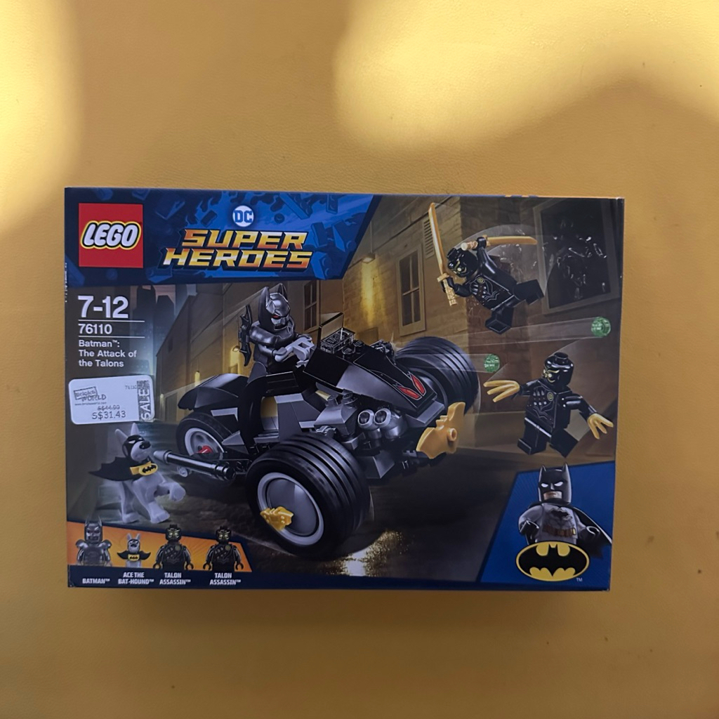 LEGO Batman 76110 The Attack of the Talons | Shopee Singapore