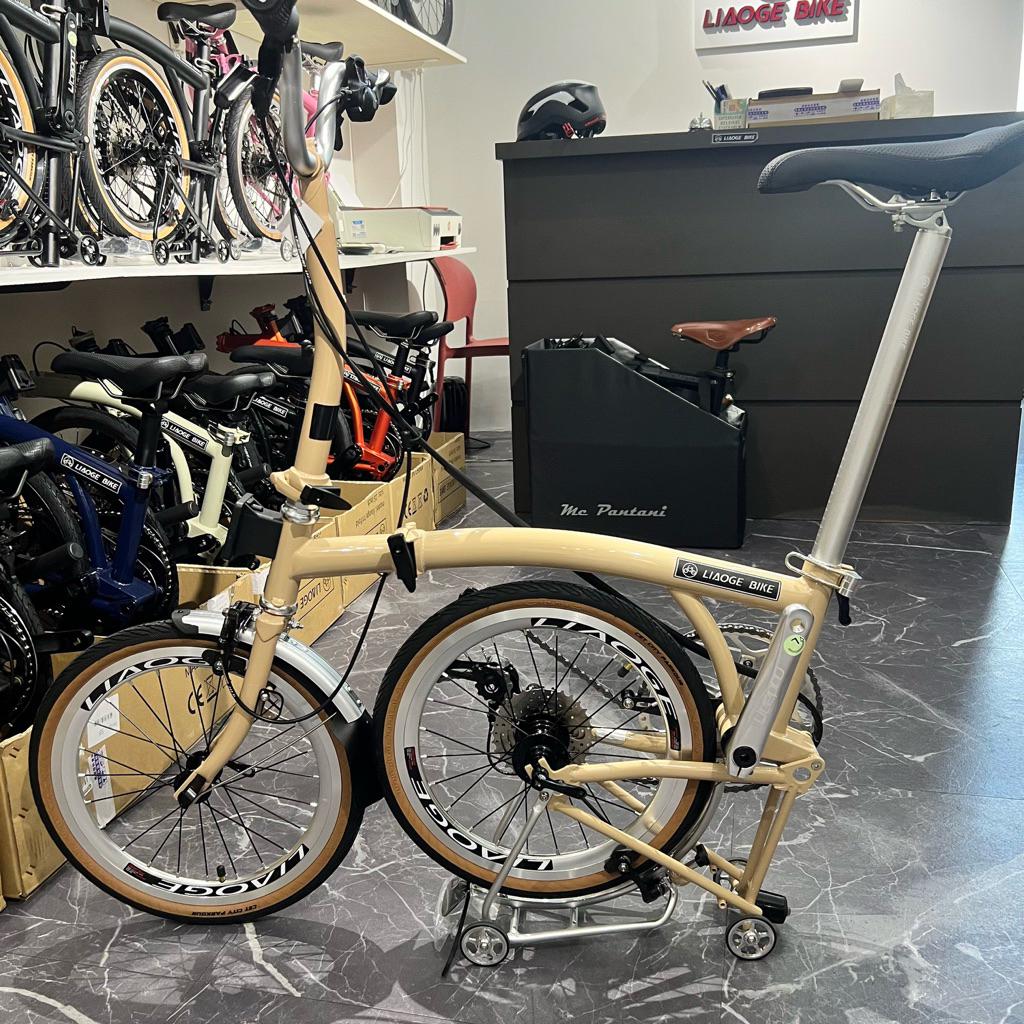 16 inch trifold bike Liaoge666 version 5 Shimano 9speed 16inch