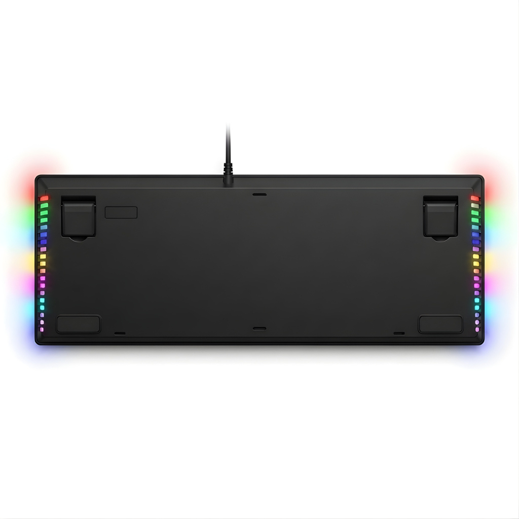 MonsterX SIREN Gaming Keyboard — Blue Clicky Switches - Hyper RGB ...