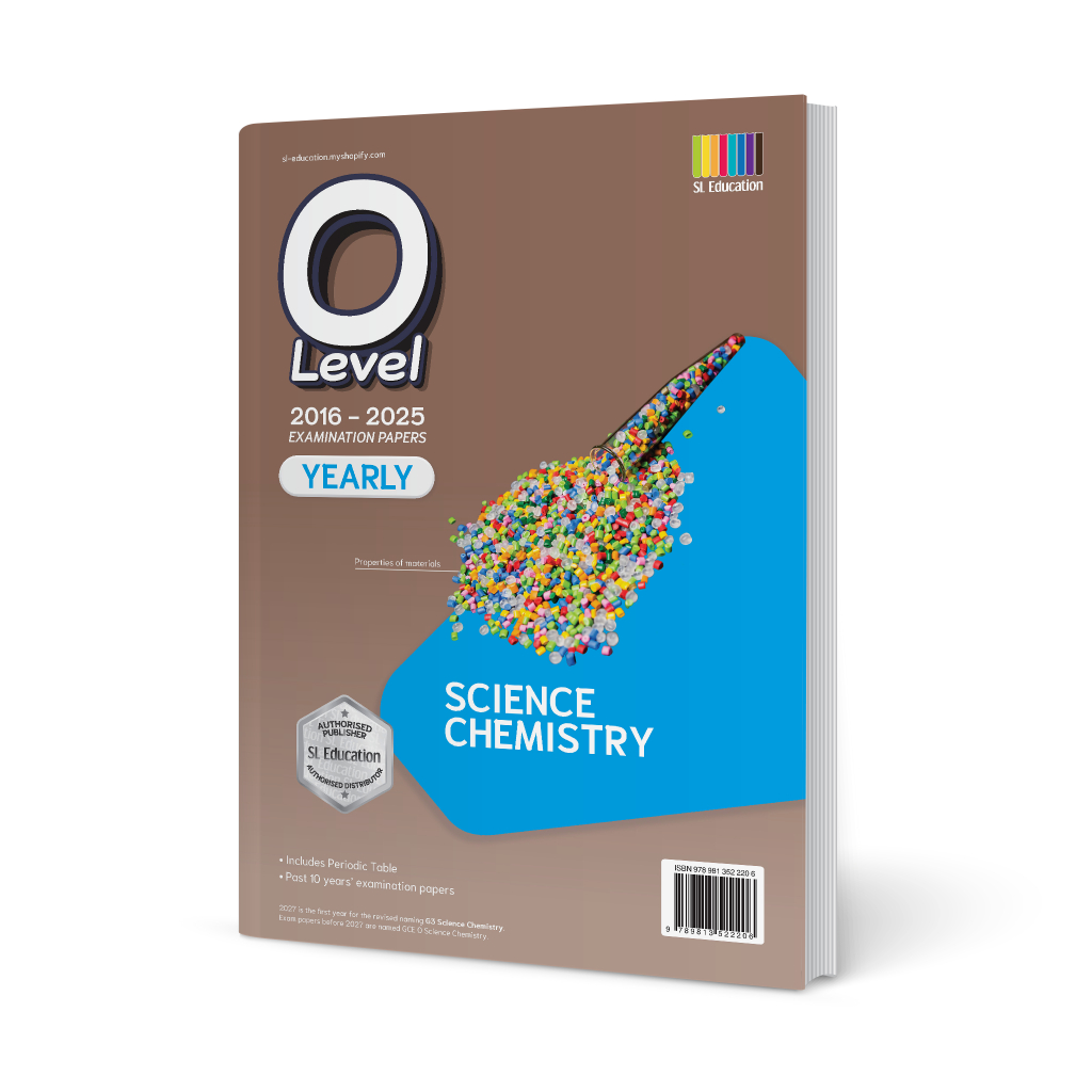 O Level Science Chemistry (Yearly) 2016-2025 (with Answers) | Shopee ...