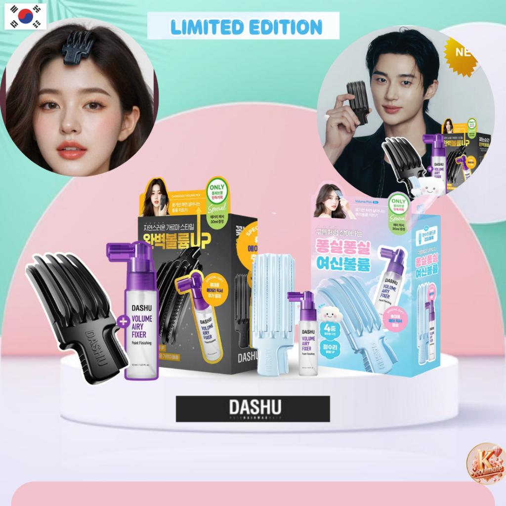 DASHU Forehead Root Volume Pick Wax Edition / Slim Edition + Fixer 30ml ...