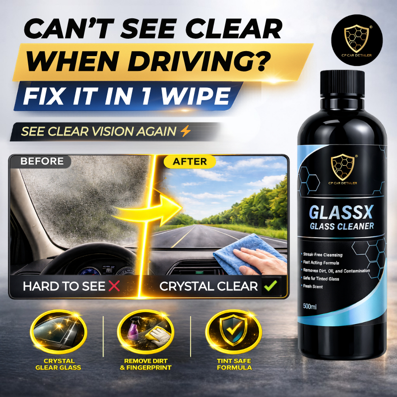 【CP CAR Detailer】GlassX Glass Cleaner Car Window Cleaner Car Wash ...