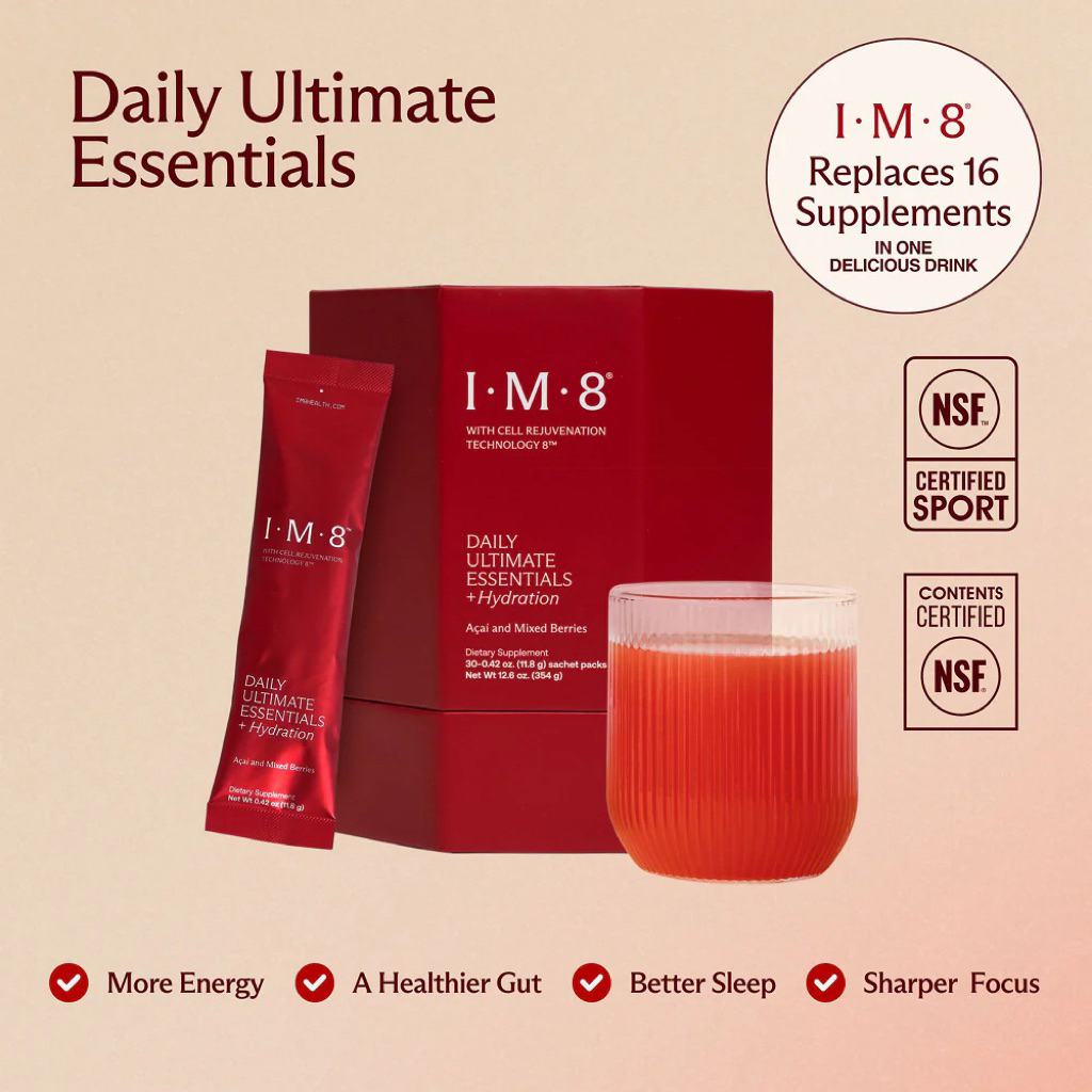 [SG] IM8 Health Daily Ultimate Essentials: All-in-One Supplement - 30 ...
