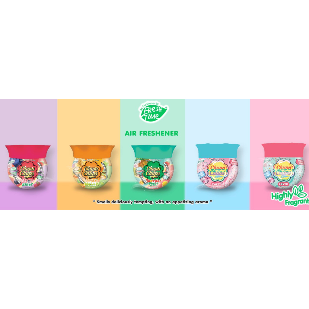 [SG] Chupa Chups Freshtime Air Freshener 155G | Shopee Singapore