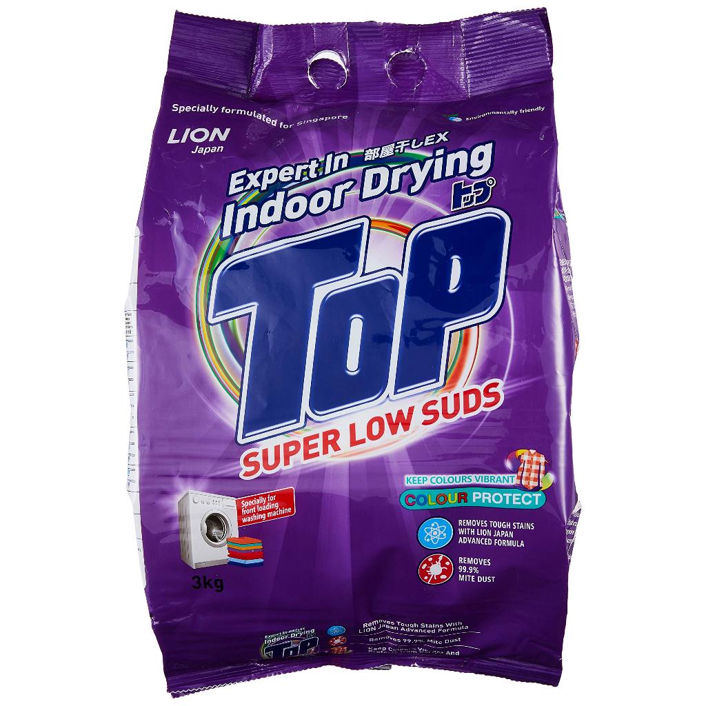 TOP DET - SUPER LOW SUDS COL PROTECT 3KG | Shopee Singapore