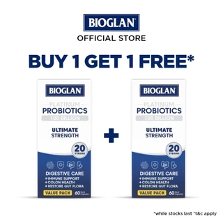 Darmgesundheit Nahrungsergänzung Bioglan Platinum Probiotics 100 Darmgesundheit Nahrungsergänzung Bioglan Platinum Probiotics 100