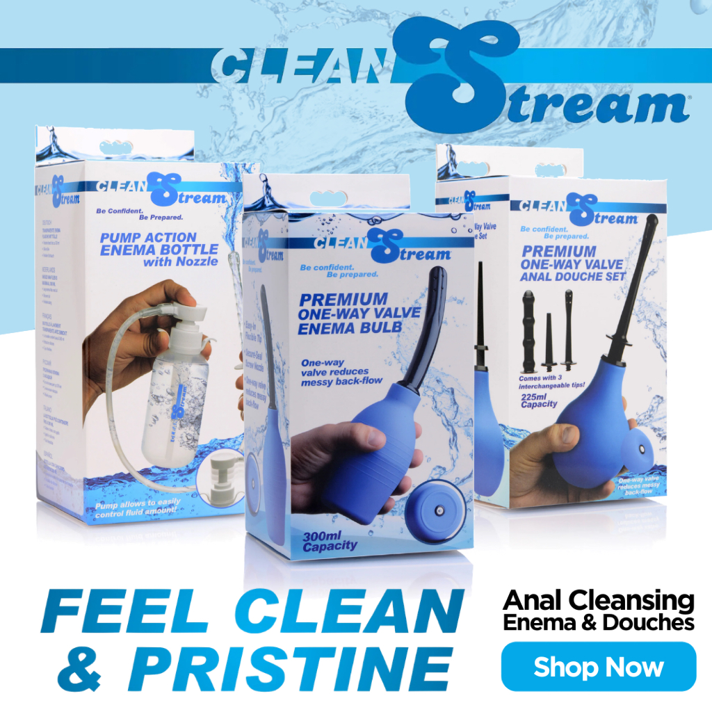 [ ENEMAS & DOUCHES by CleanStream ] Anal Cleansing Bulbs & Kits, Shower ...