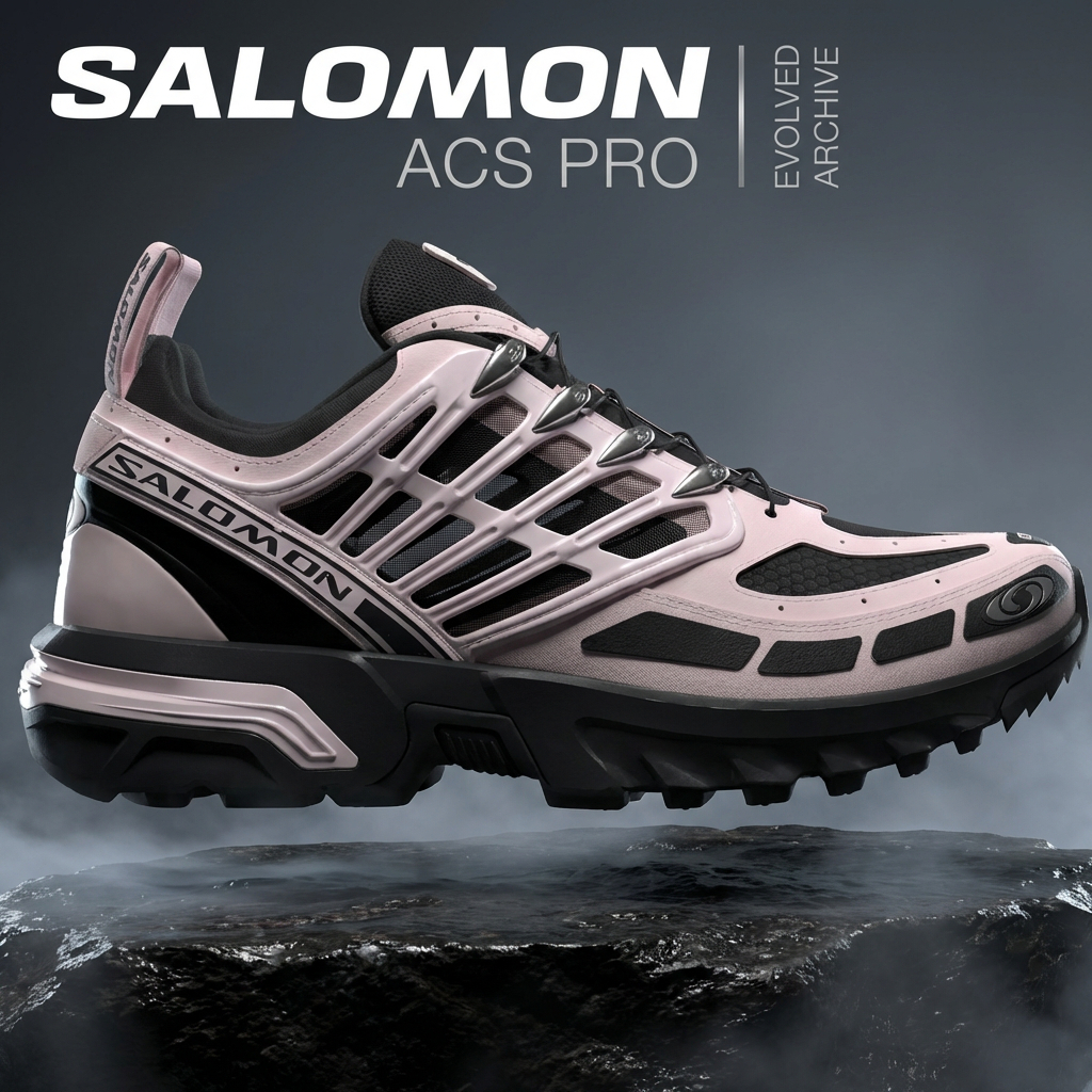 JISOO] SALOMON Unisex ACS PRO Sneakers L49149600 | Shopee Singapore