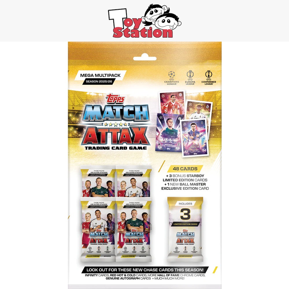 Topps Match Attax UCLMA 2025/26 Mega Multipack Trading Card Game TCG ...