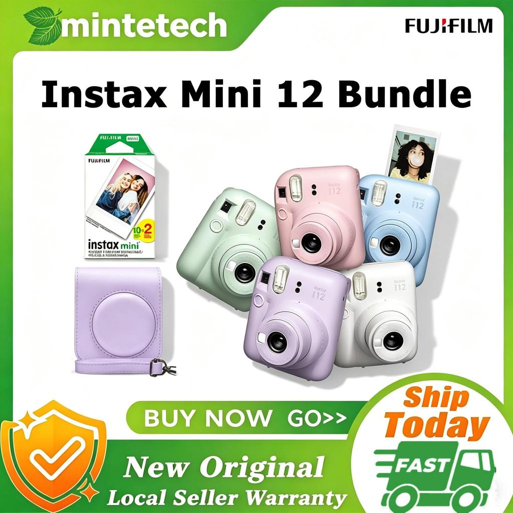 Fujifilm Instax Mini 12 Bundle Instant Camera with 20 Sheet Film and ...