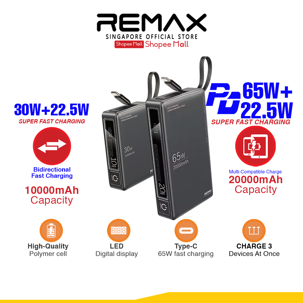 Remax Official Store, Online Shop Aug 2026 | Shopee Singapore