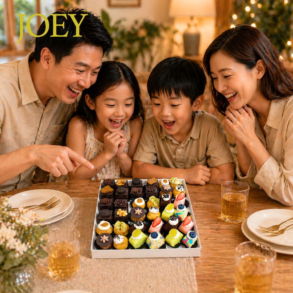 {JOEY Dessert Platter} Party Box Triple Combo #5 - Mini Puffs /Swiss ...