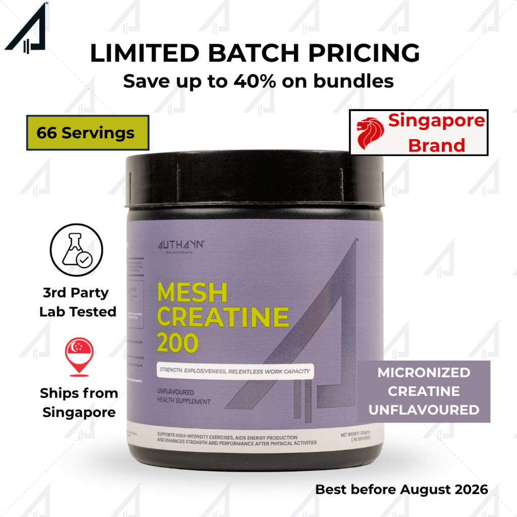 AUTHAYN Mesh Creatine 200 - Unflavoured | 100% Pure Creatine ...