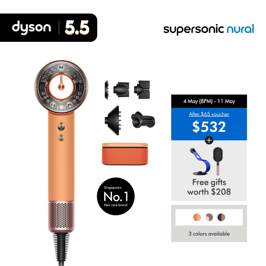 5.5 Specials] Dyson Supersonic Nural Hair Dryer HD16 with