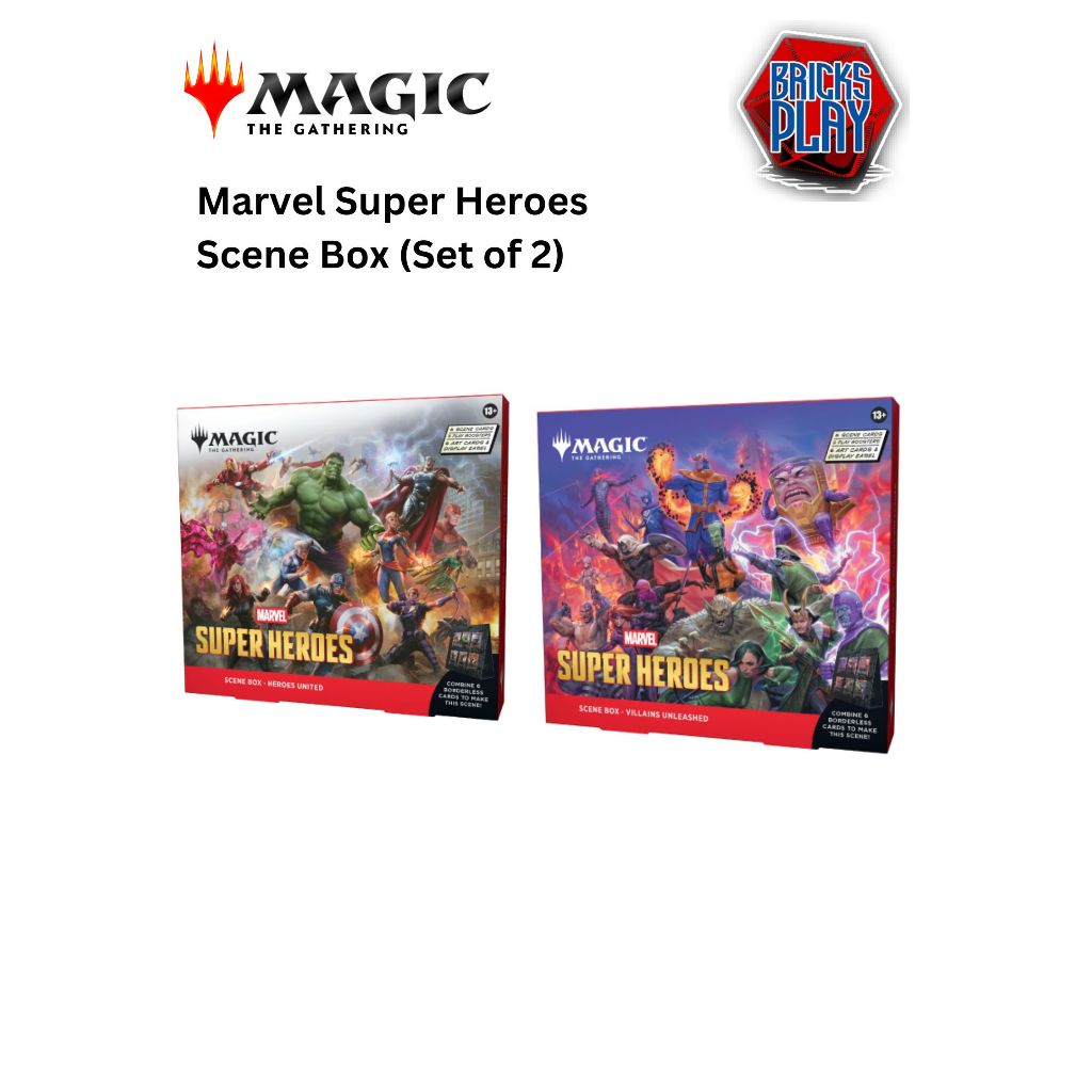 MTG Marvel Super Heroes Scene box (set of 2) (Ships 19th June