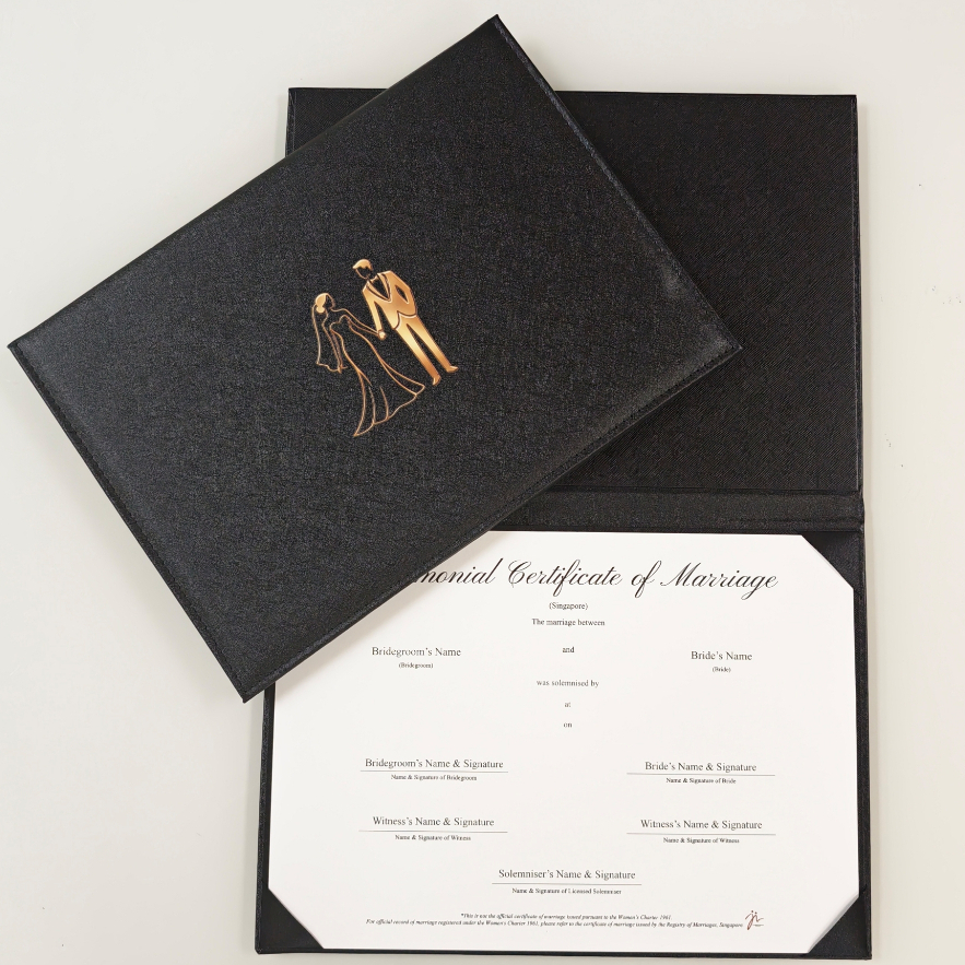 Printing of ROM Ceremonial Certificate of Marriage/Official Marriage ...