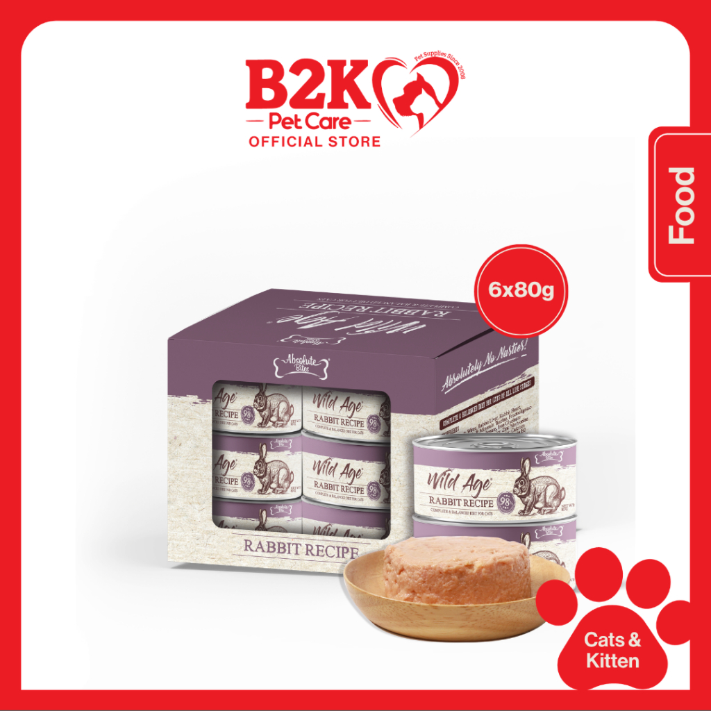 Absolute Bites Wild Age Complete & Balanced Diet Canned Cat Wet Food ...