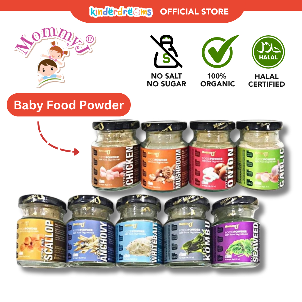 [MommyJ] Natural Baby Food Powder – 100% Organic, Non-GMO, No ...