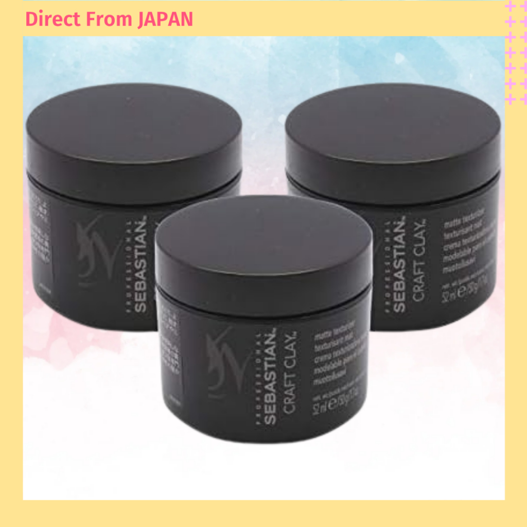 Wella Sebastian Craft Clay ×2 Set Hair Styling Matte Texturizer Japan ...