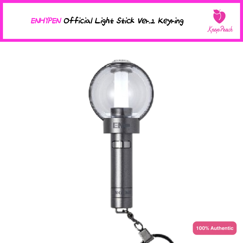 ENHYPEN Official Light Stick Ver.2 Keyring | Shopee Singapore