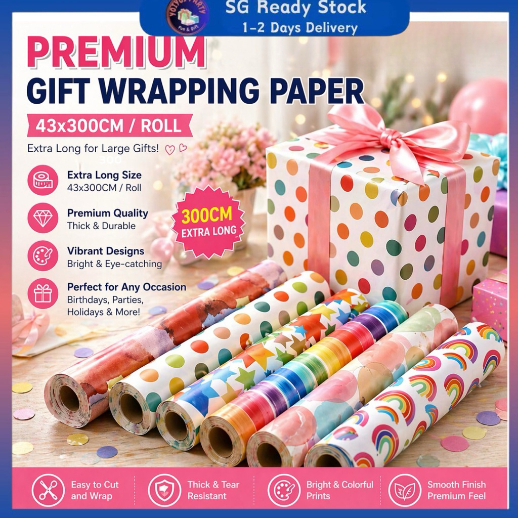 Buy Wrapping Paper roll At Sale Prices Online - October 2026 | Shopee ...
