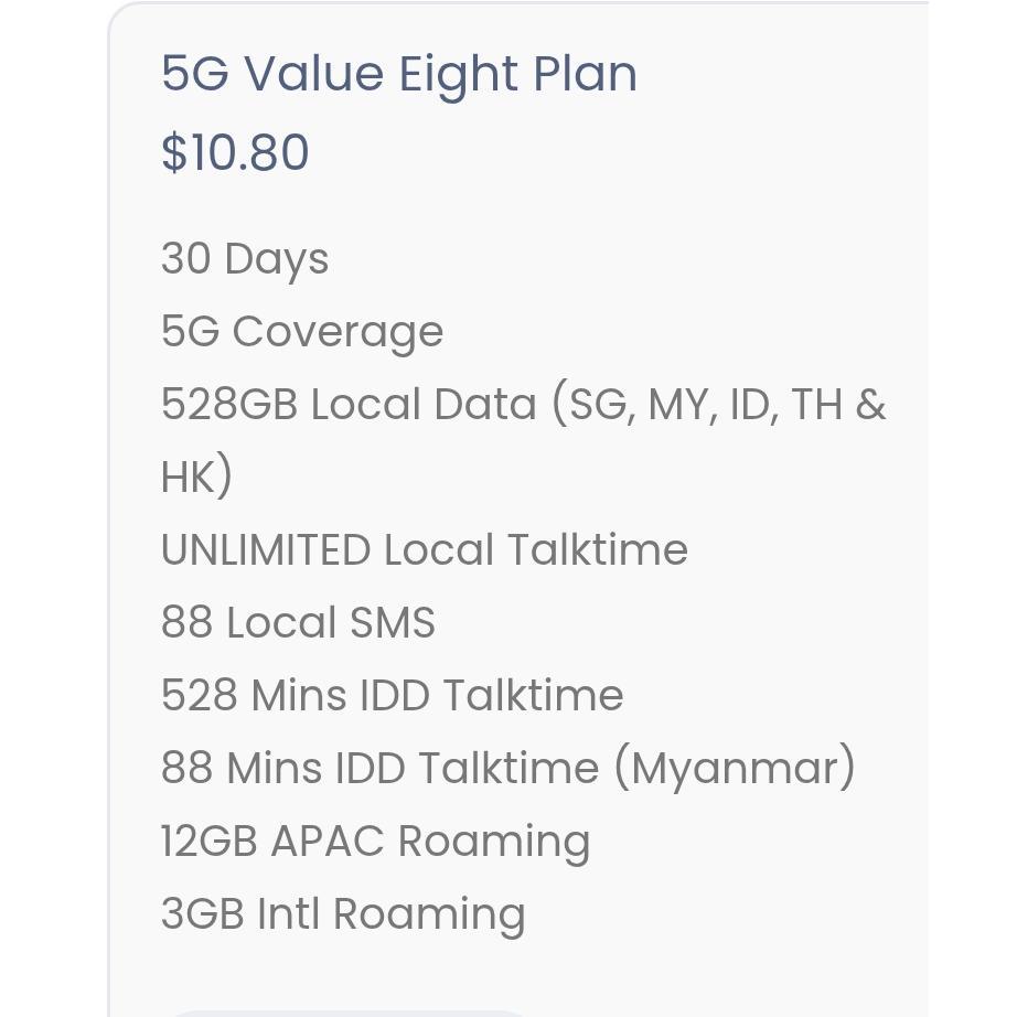 Buy eight mobile plan At Sale Prices Online - May 2026 | Shopee Singapore