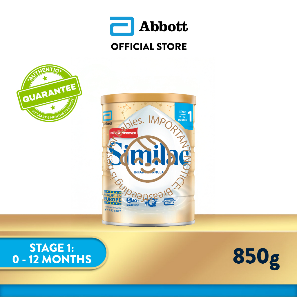 Similac 5MO Stage 1 Infant Milk Formula 850g (0-12 months) | Shopee ...
