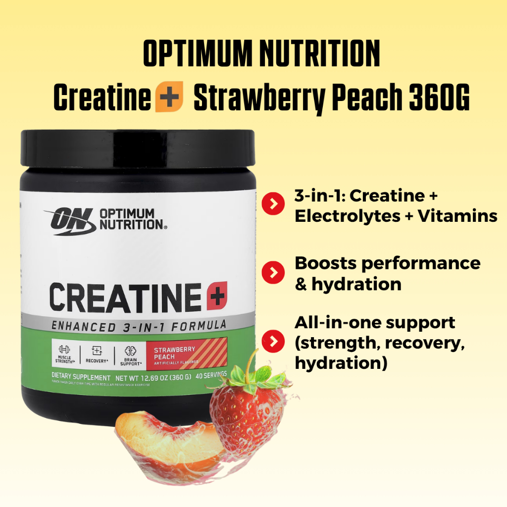Optimum Nutrition, Micronized Creatine Powder, Build Muscle, Workout ...