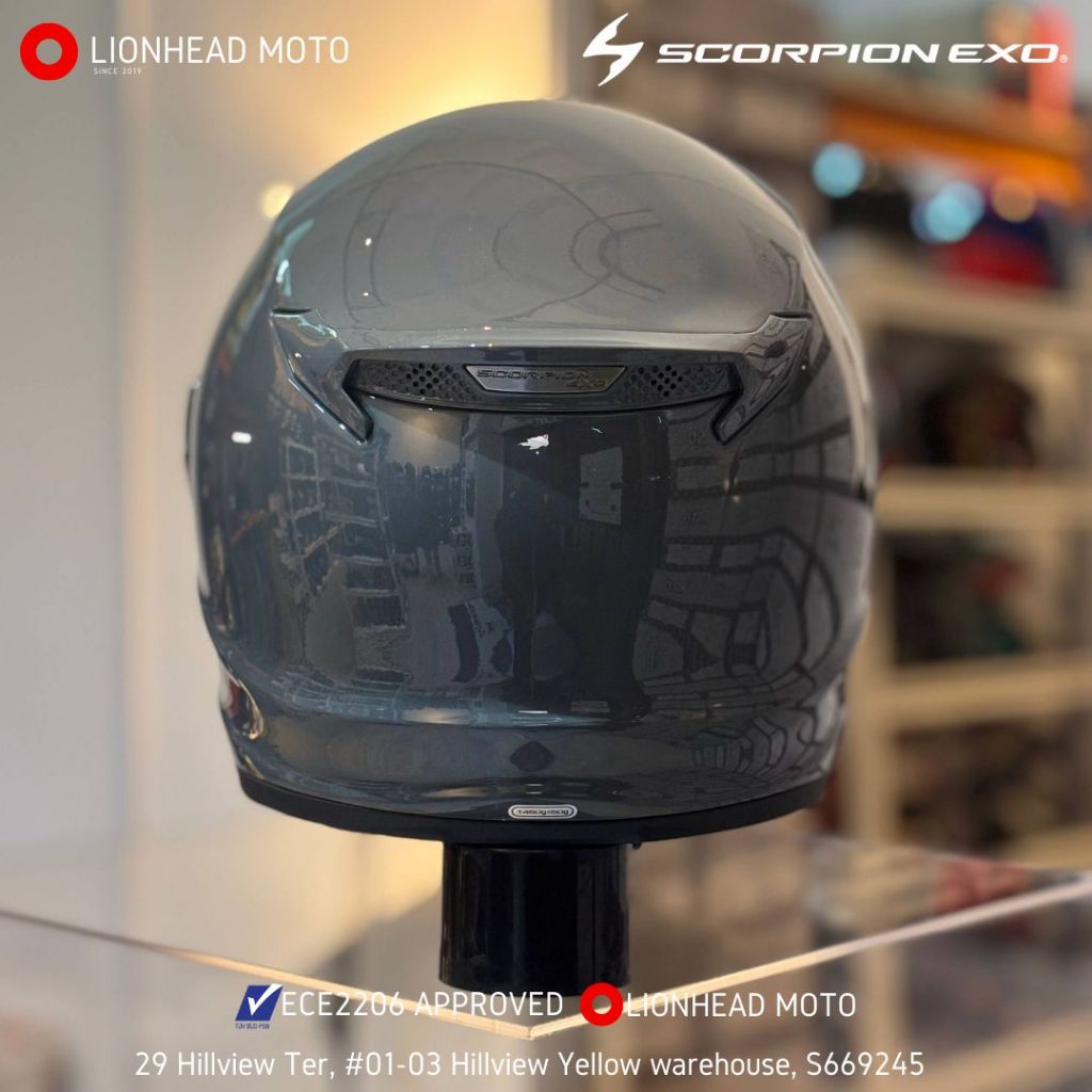 SCORPION COVERT FX ECE2206 RETRO STYLE MOTORCYCLE HELMET | Shopee