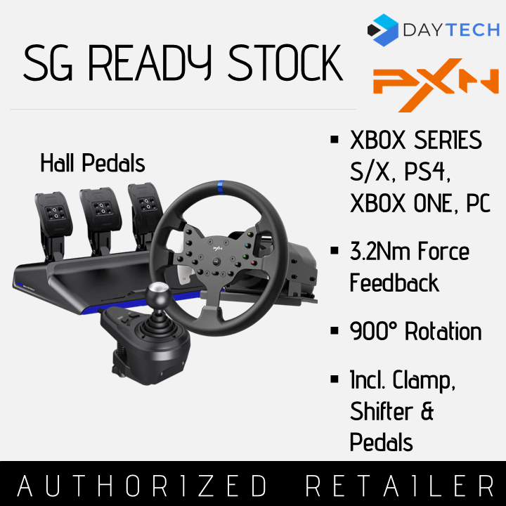 PXN V99 Gaming Steering Wheel for Racing Games | XBOX One, XBOX Series ...