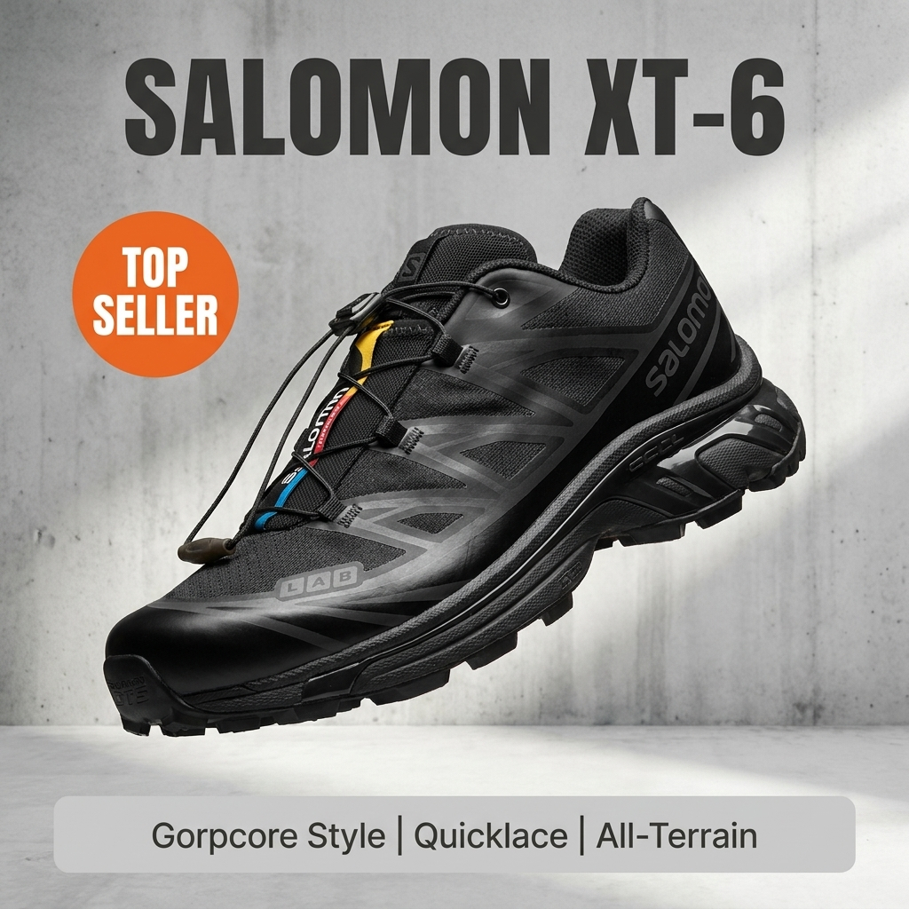 SALOMON XT-6 Unisex Men Women Sportstyle Sneakers Shoes L47864200