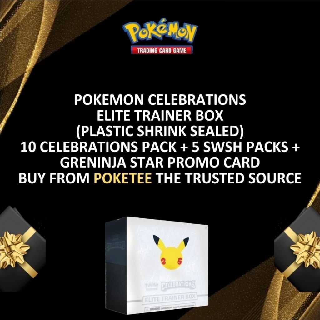 Pokemon Celebrations 25th Elite Trainer Box ETB | Shopee Singapore