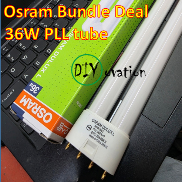 Osram PLL/ 36W 4 Pin 2G11 tube/ 6500K Daylight/ Ceiling light tube bulb ...