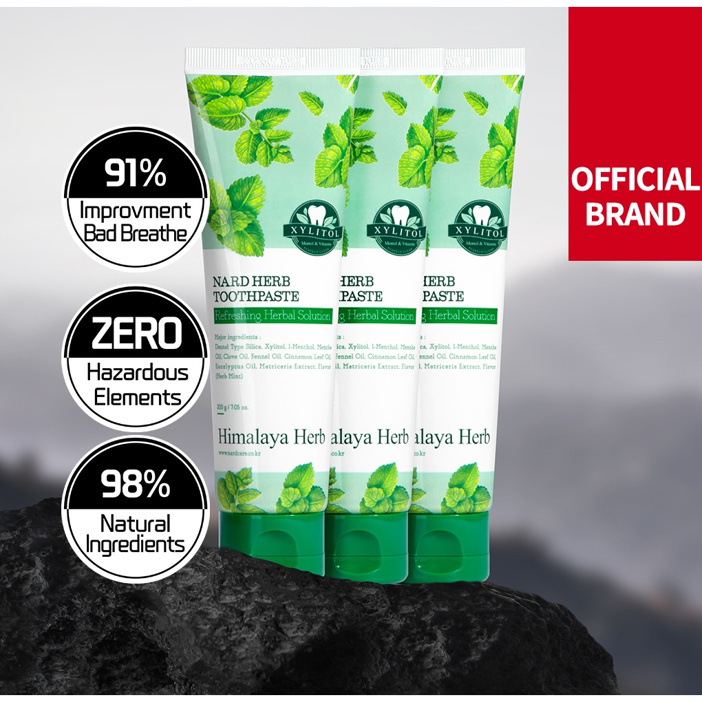 [NARD] Fresh and Whitening Toothpaste, 100gx3 - For Bad Breath, Long ...