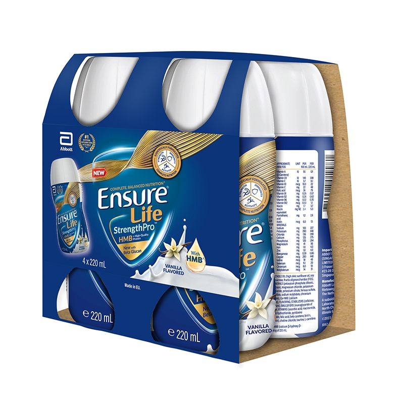 Ensure® Life StrengthPro Liquid Assorted (4x220ml) | Shopee Singapore