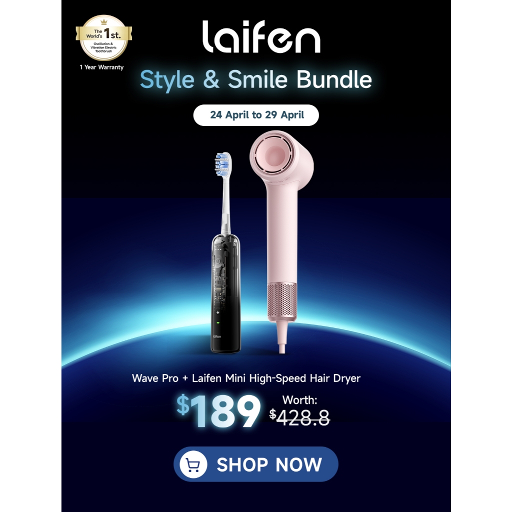 New Laifen Wave Pro + Laifen Mini High-Speed Hair Dryer - Style & Smile ...